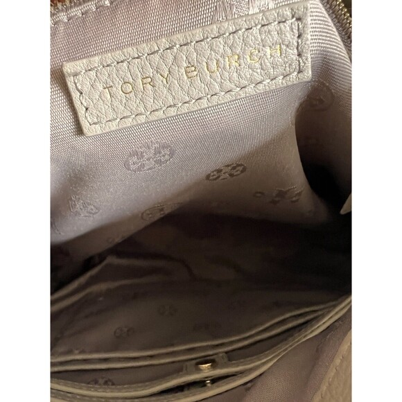 Tory Burch Marion Quilted Chains Large Tote Bag Taupe - Picture 10 of 10